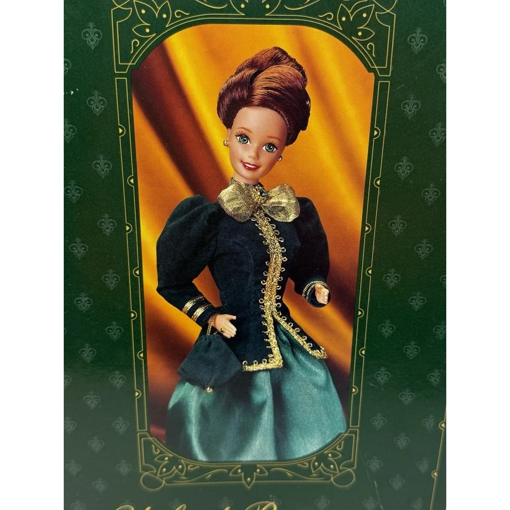 Hallmark Yuletide Romance Barbie Doll 1996 Mattel Vintage Never Removed From Box